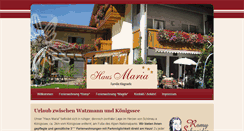 Desktop Screenshot of ferienwohnungen-klegraefe.de