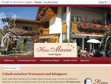 Tablet Screenshot of ferienwohnungen-klegraefe.de